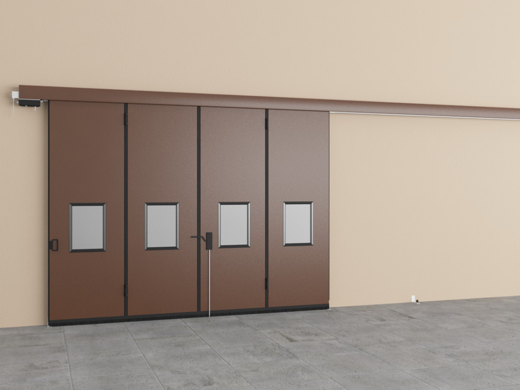 Открывание вправо.